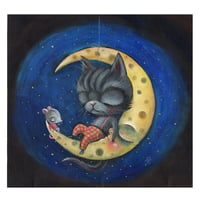 Image 1 of Mouse, Moon and Cat Nap