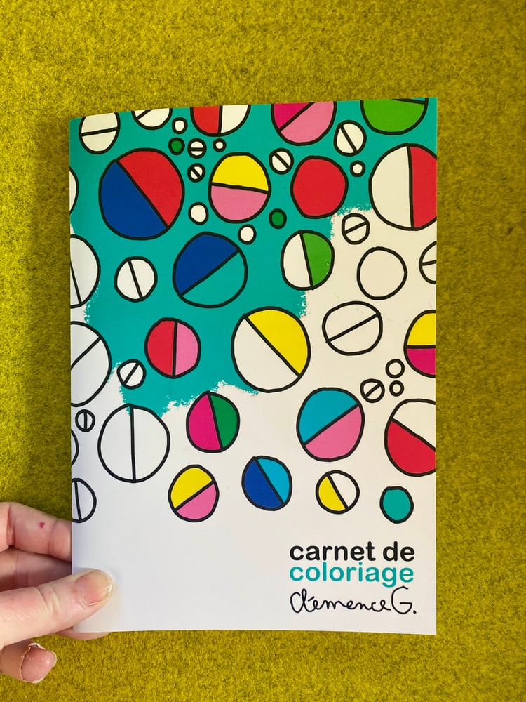 Image of Carnet de coloriage Abstrait 