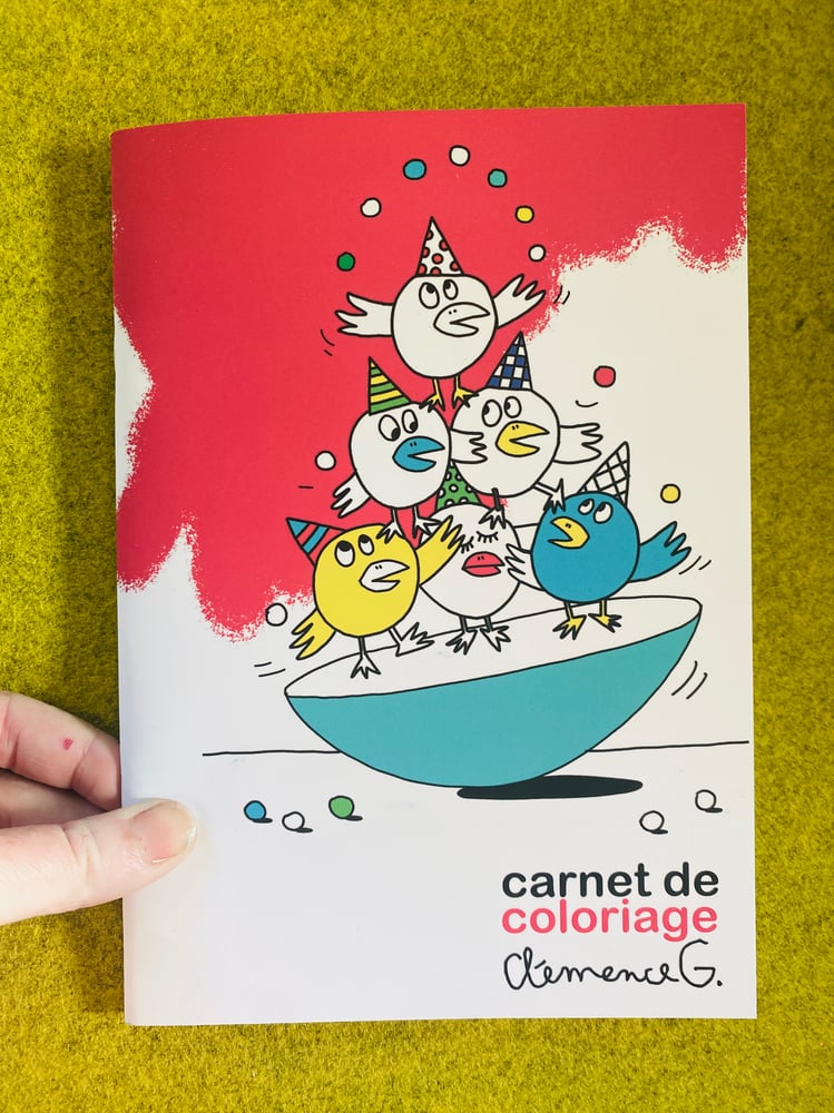 Image of Carnet de coloriage Illustré