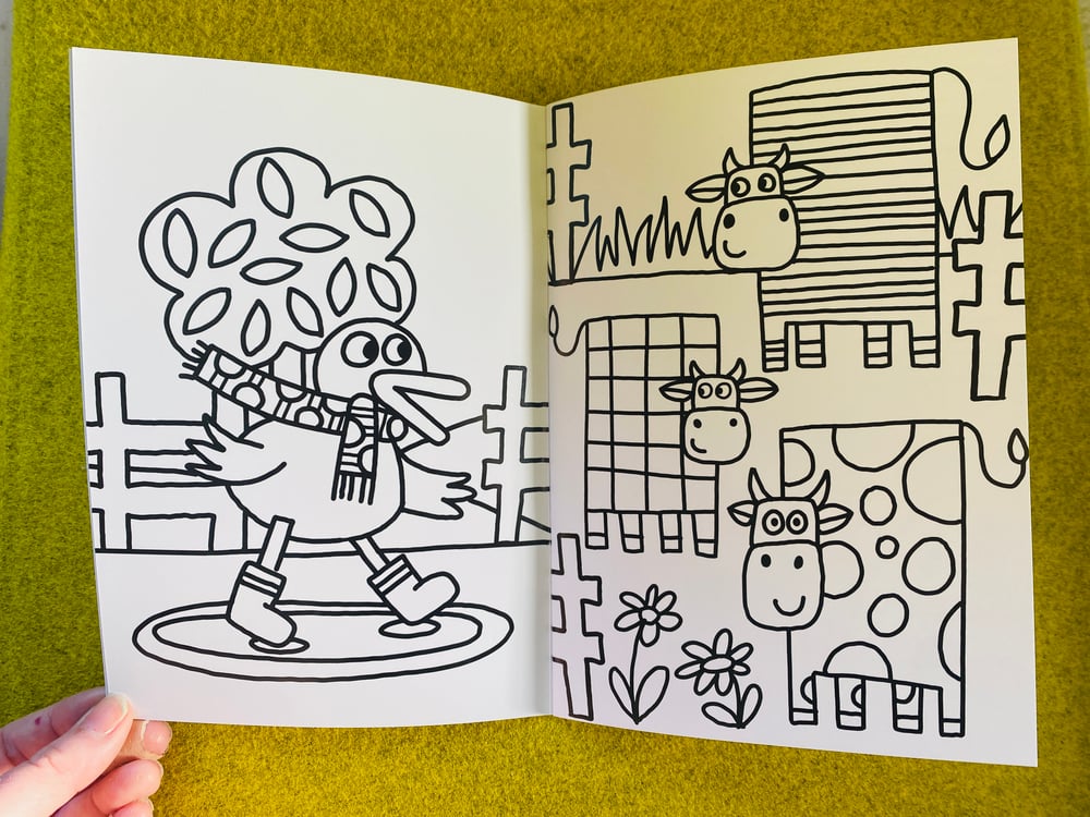 Image of Carnet de coloriage Illustré