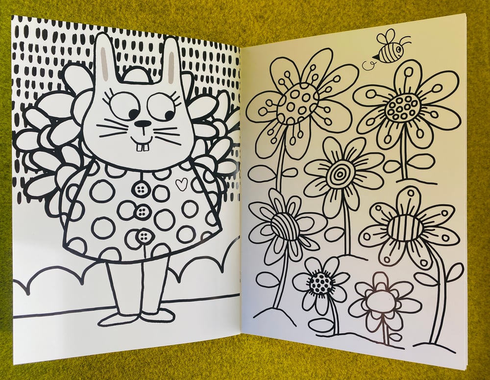 Image of Carnet de coloriage Illustré