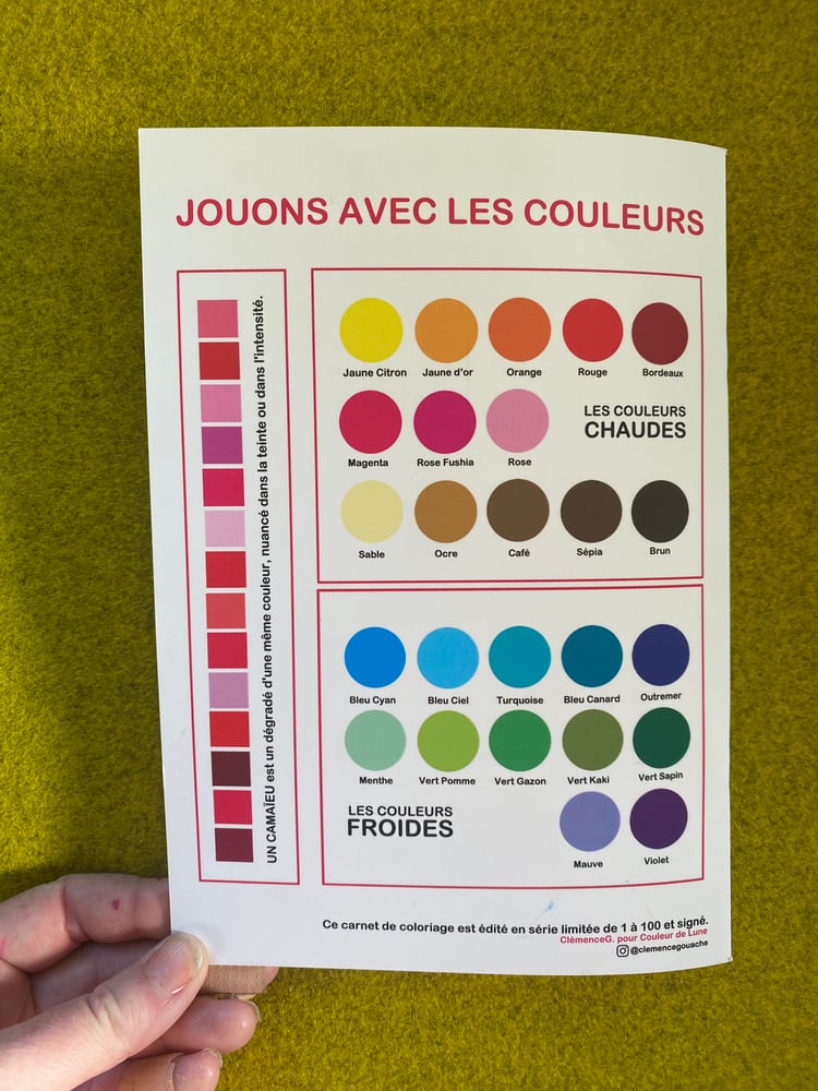 Image of Carnet de coloriage Illustré