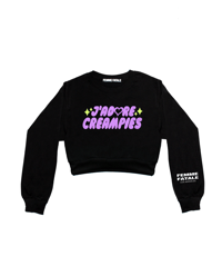 Image 1 of J'ADORE PIES CROPPED CREWNECK