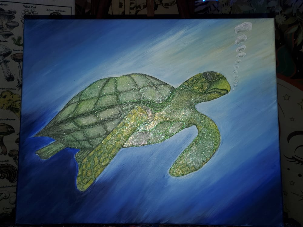 Image of Glow Sea Turtle 