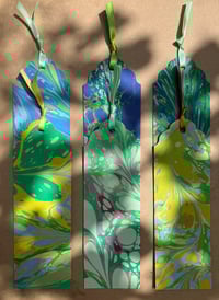 Image 1 of Handmarbled Bookmark