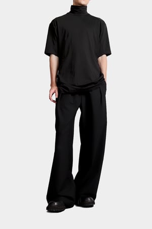 Image of IMMENSE - 極簡大寬褲 (黑)