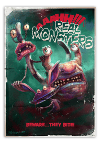 Image 1 of Aaahh!!! Real Monsters - A3 Poster Print