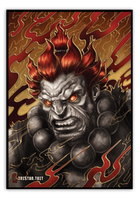 Image 1 of Akuma - A3 Poster Print