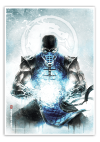 Image 1 of Sub-Zero - A3 Poster Print