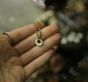 Image of Hag stone necklace
