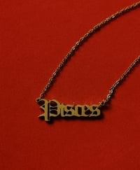 Image 1 of What's Your Star Sign Necklcae