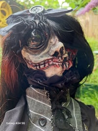 Image 6 of Bride Of Frankenstein Miss Mary Shelly Custom Made Adult Collector Horror Doll Halloween Decor