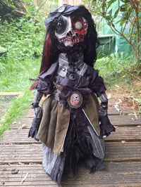 Image 12 of Bride Of Frankenstein Miss Mary Shelly Custom Made Adult Collector Horror Doll Halloween Decor