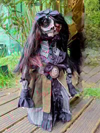 Image 15 of Bride Of Frankenstein Miss Mary Shelly Custom Made Adult Collector Horror Doll Halloween Decor