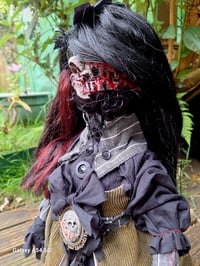 Image 16 of Bride Of Frankenstein Miss Mary Shelly Custom Made Adult Collector Horror Doll Halloween Decor