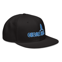 Image 5 of Cedar Hill (Blue/Blck) Snapback Hat