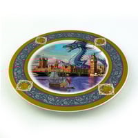 Image 2 of London Blue dragoon - Fine China Plate - #0788