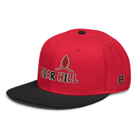 Image 2 of Cedar Hill (Red/Blck) Snapback Hat