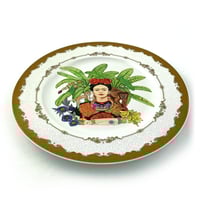 Image 3 of Tropical Mexican Watercolor - Fine China Plate - #0789