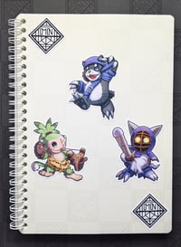 Image 2 of Digimon World 3 Stickers!