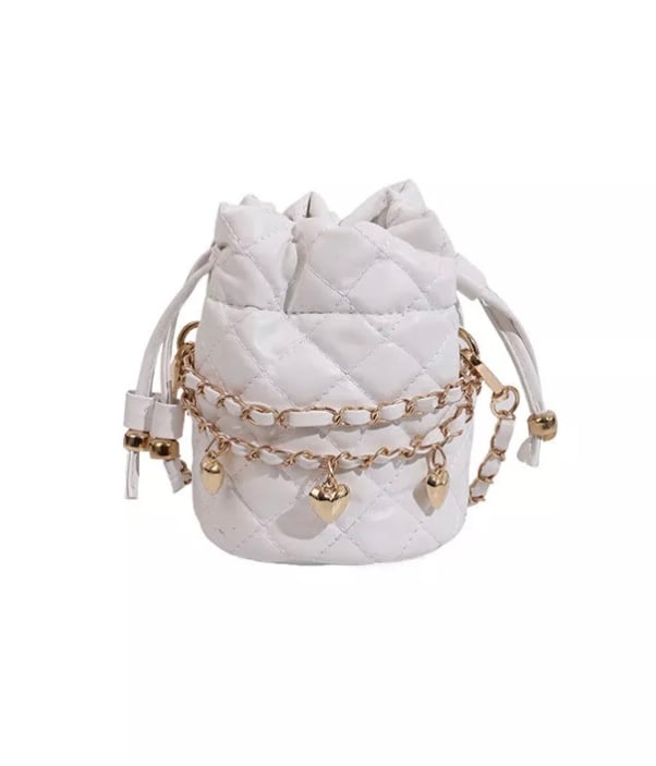 Image of Mini Charm Bucket Handbag 