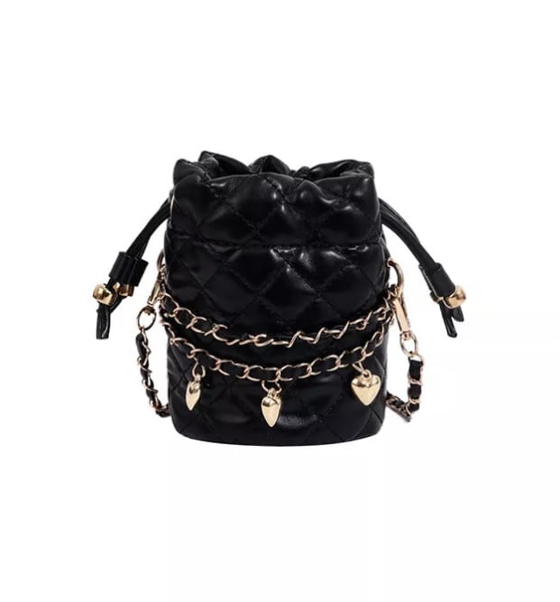 Image of Mini Charm Bucket Handbag 