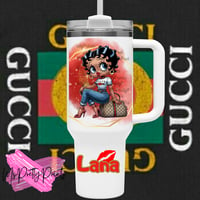 Image 8 of Personalized Betty Boop 40-ounce Tumblers