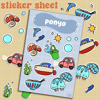 ponyo | sticker sheet