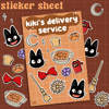 kiki’s | sticker sheet