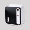 Wall Mounted Black Roll Paper Storage Rack Induction Aromatherapy Tissue Holder