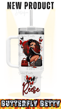 Image 10 of Personalized Betty Boop 40-ounce Tumblers