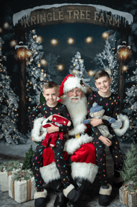 Image 3 of Nov 25th Kringle Farm with Santa Studio Session