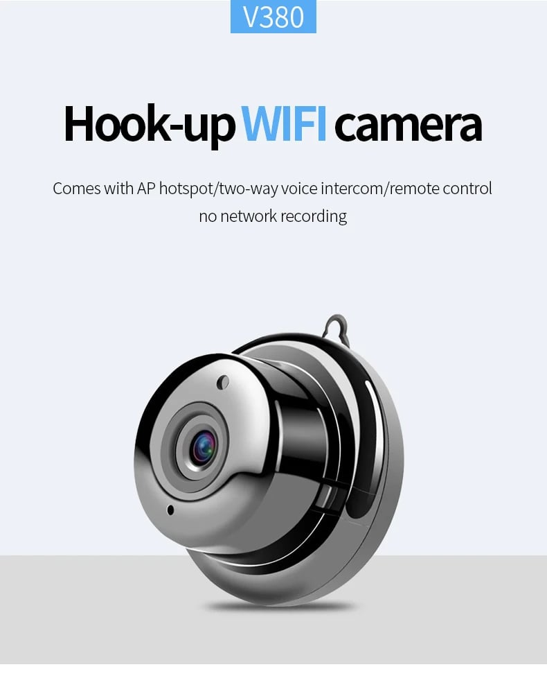 Mini Wifi IP Camera 1080P Baby Monitor Indoor Safety Security Camcorder
