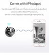 Mini Wifi IP Camera 1080P Baby Monitor Indoor Safety Security Camcorder