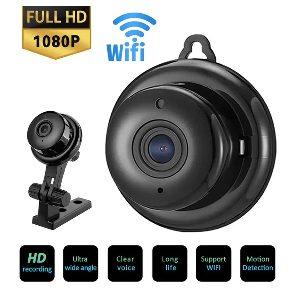 Mini Wifi IP Camera 1080P Baby Monitor Indoor Safety Security Camcorder