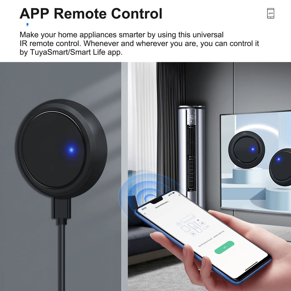 GIRIER Tuya WiFi Smart IR Remote Control Hub