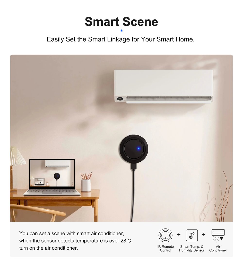 GIRIER Tuya WiFi Smart IR Remote Control Hub