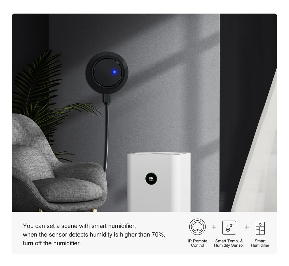 GIRIER Tuya WiFi Smart IR Remote Control Hub