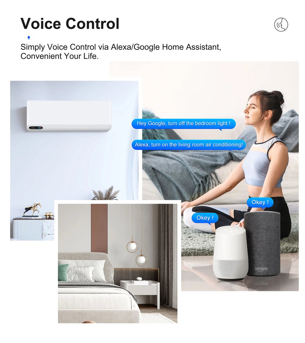 GIRIER Tuya WiFi Smart IR Remote Control Hub