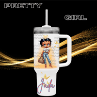 Image 13 of Personalized Betty Boop 40-ounce Tumblers