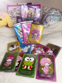 Sanrio colorful character mystery cards!