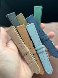 Image 1 of Bracelets en cuir saffiano 