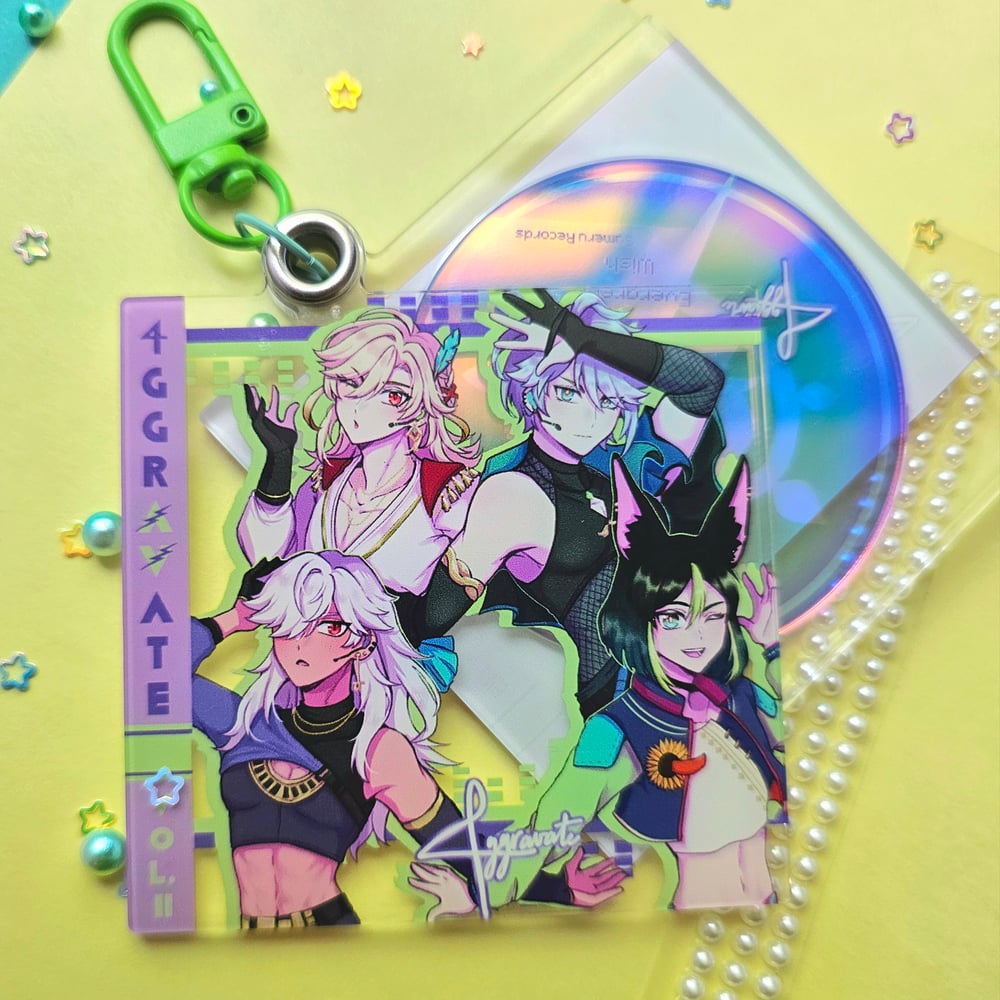 Image of 4GGRAVATE / 4nemo - Genshin Impact CD Charms