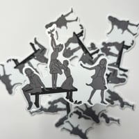 "Four Little Girls" Sticker