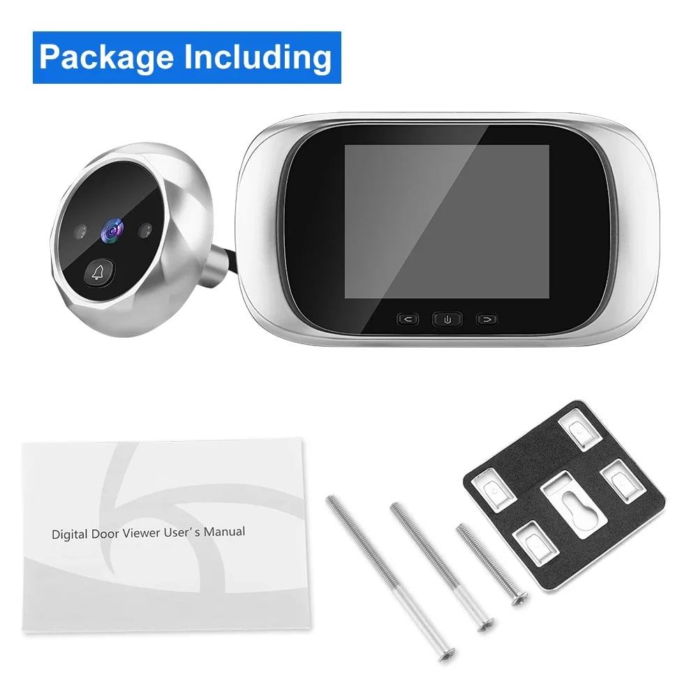 2.8 inch LCD Door Viewer Camera Night Vision Doorbell