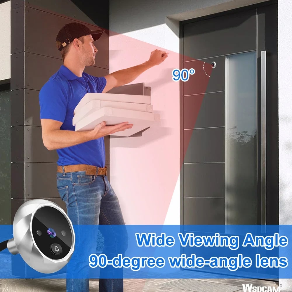 2.8 inch LCD Door Viewer Camera Night Vision Doorbell