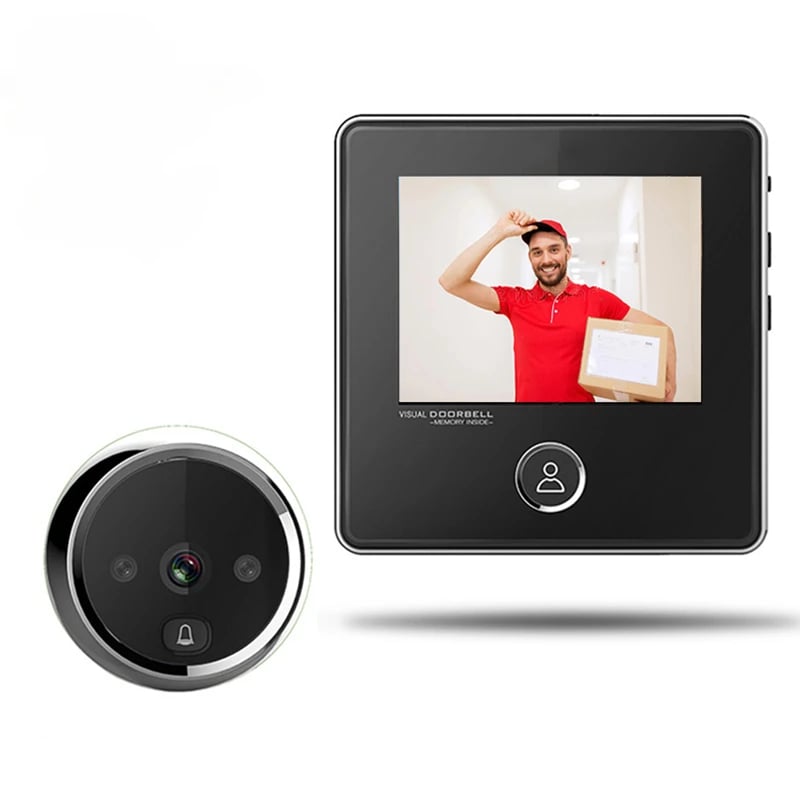 2.8 inch LCD Screen Electronic Door Viewer Bell Night Door Camera