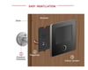2.8 inch LCD Screen Electronic Door Viewer Bell Night Door Camera