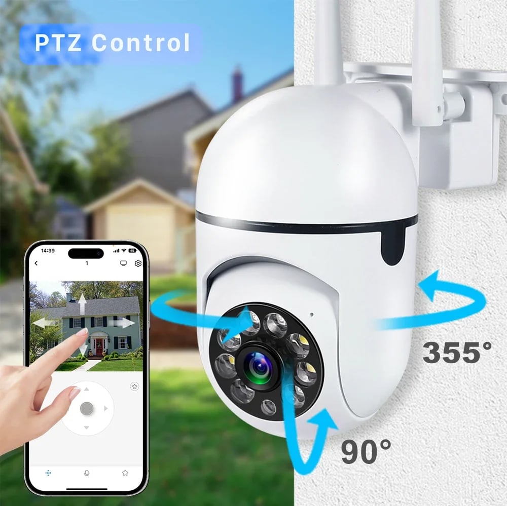 4Pcs MSL Wi-fi Surveillance Camera 1080P 5Ghz Wifi Camera Outdoor