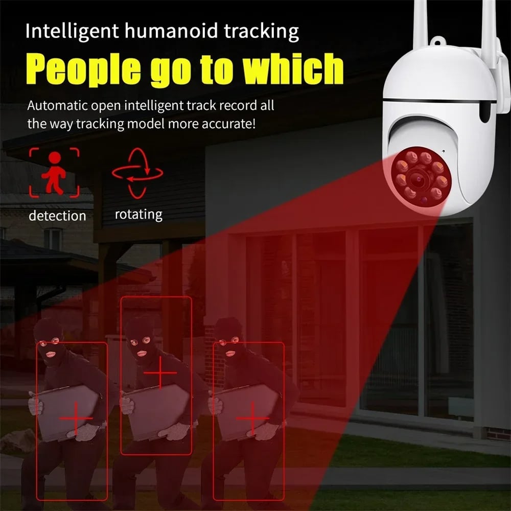 4Pcs MSL Wi-fi Surveillance Camera 1080P 5Ghz Wifi Camera Outdoor